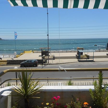 Departamento Frente Al Mar Apartment Concon Bagian luar foto