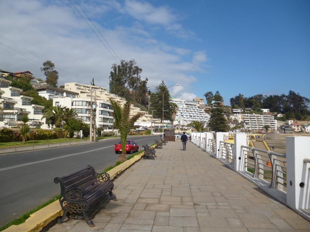 Departamento Frente Al Mar Apartment Concon Ruang foto
