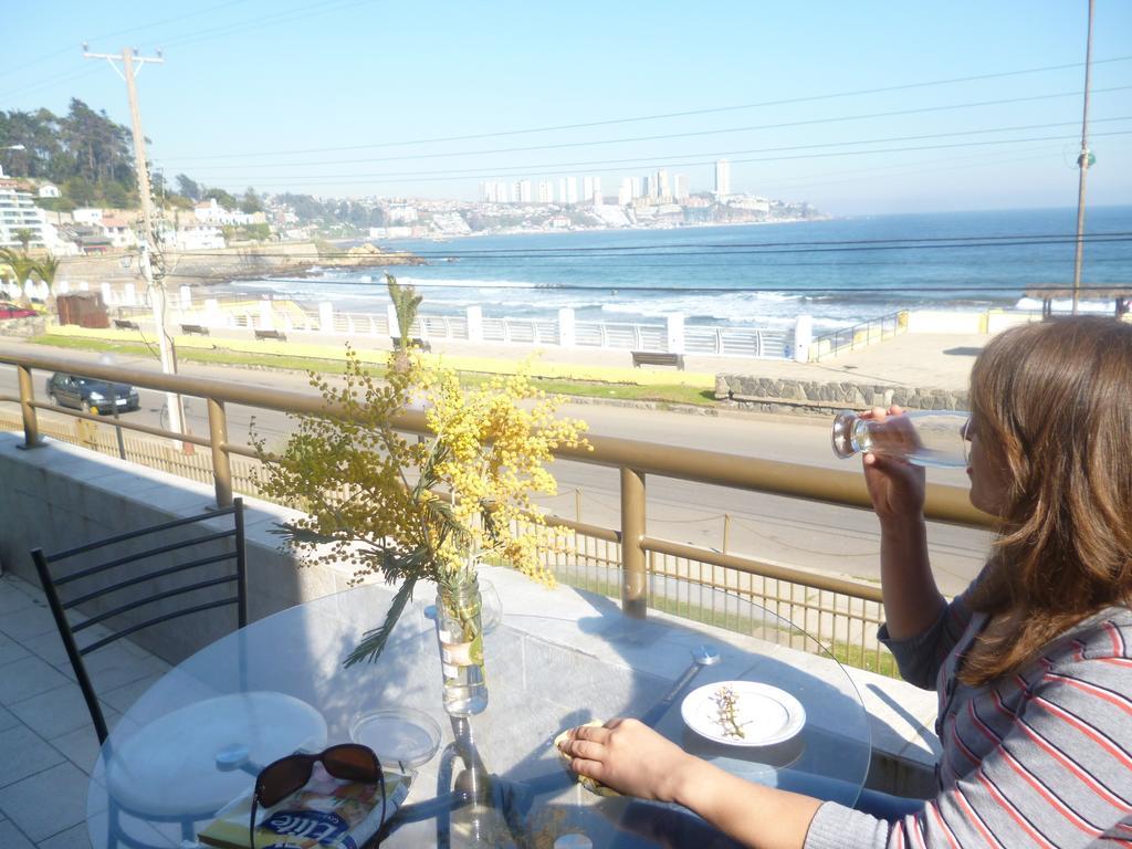 Departamento Frente Al Mar Apartment Concon Ruang foto