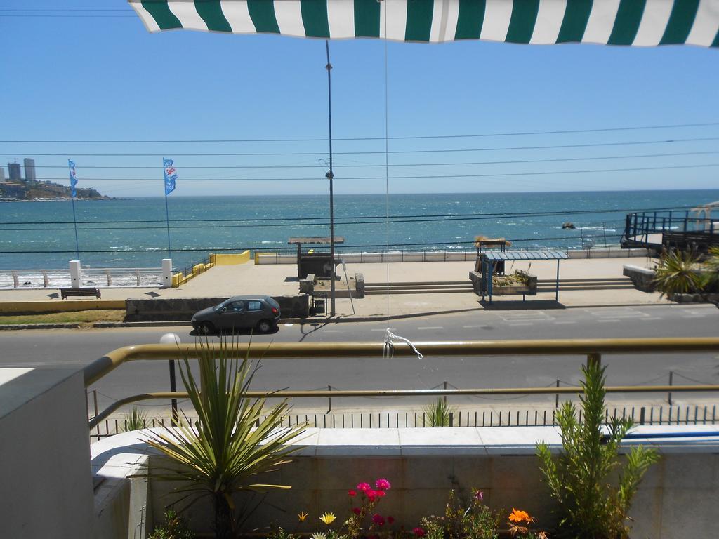 Departamento Frente Al Mar Apartment Concon Bagian luar foto